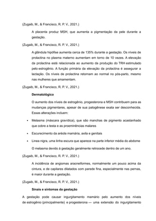 ALTERAÇÕES FISIOLÓGICAS DA GESTAÇÃO E DIAGNÓSTICO DE GRAVIDEZ | DOCX