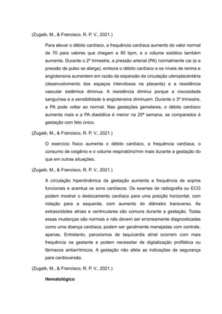 ALTERAÇÕES FISIOLÓGICAS DA GESTAÇÃO E DIAGNÓSTICO DE GRAVIDEZ | DOCX