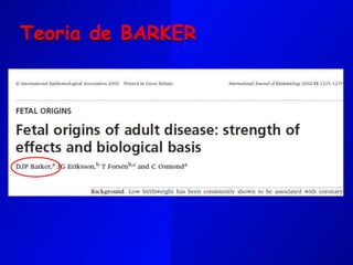 Teoria de BARKER
 