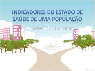 Indicadores do estado de Saúde de uma PopulaçãoSaúde Individual e Comunitária