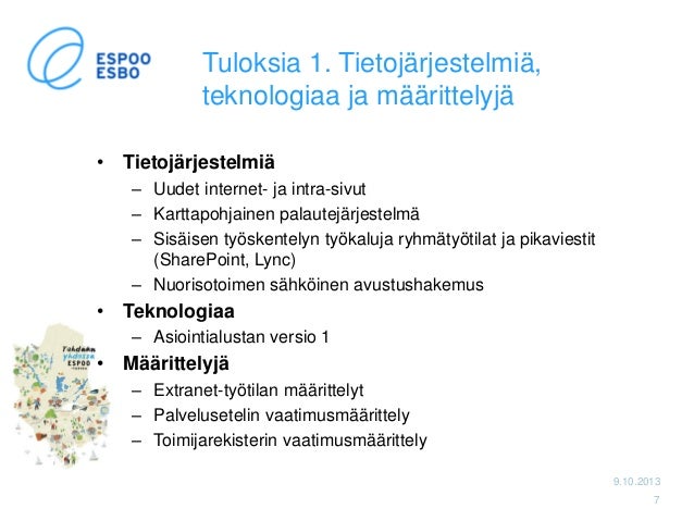 Palvelun vaatimusmäärittely