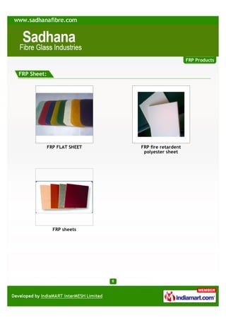FRP Products


FRP Sheet:




             FRP FLAT SHEET   FRP fire retardent
                               polyester sh...