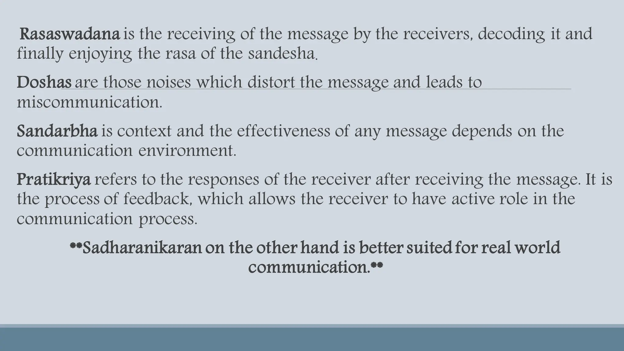Sadharan Rasa The Indian Media Theory: Communication Theory of Sadharnikaran | PDF
