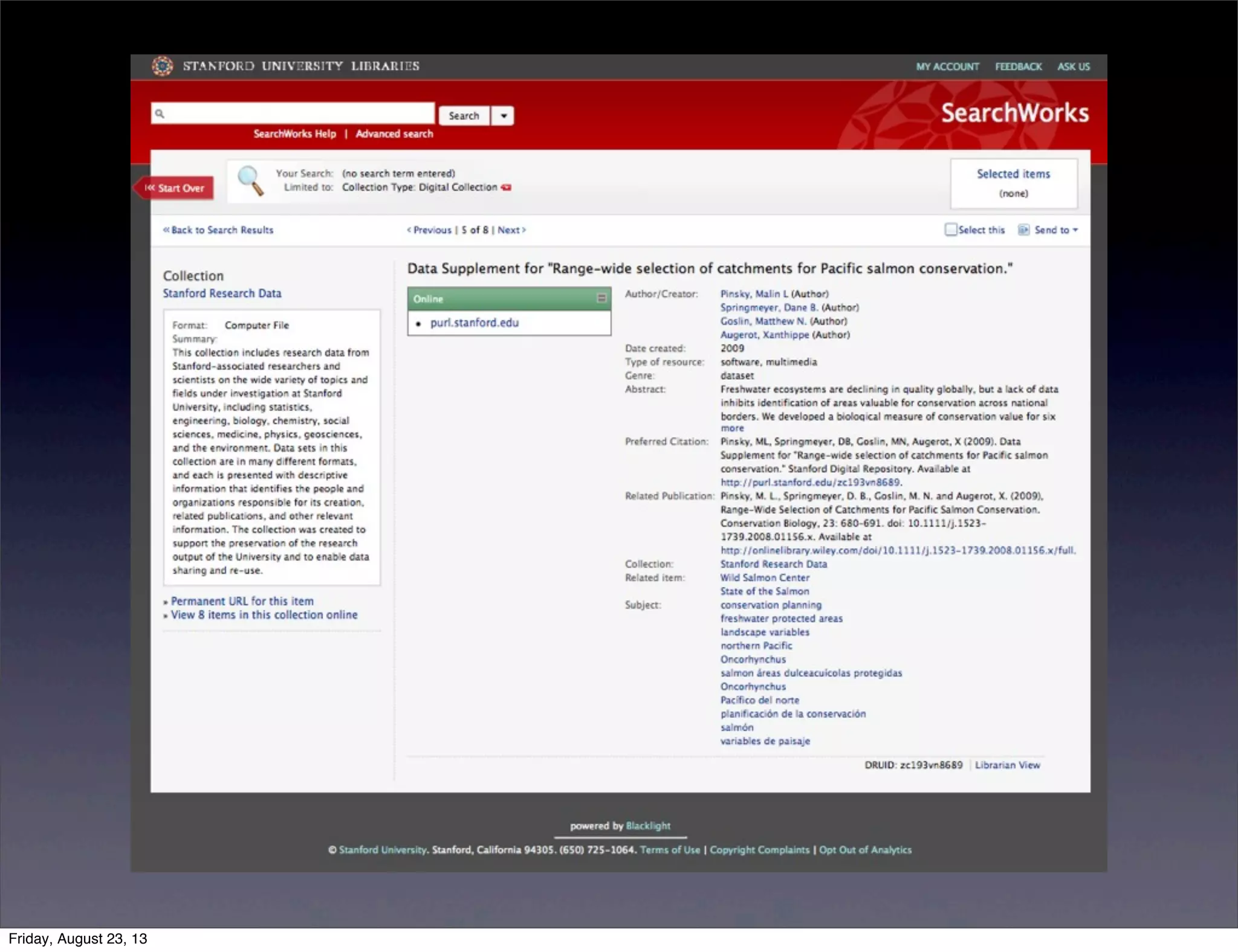 Friday, August 23, 13
 