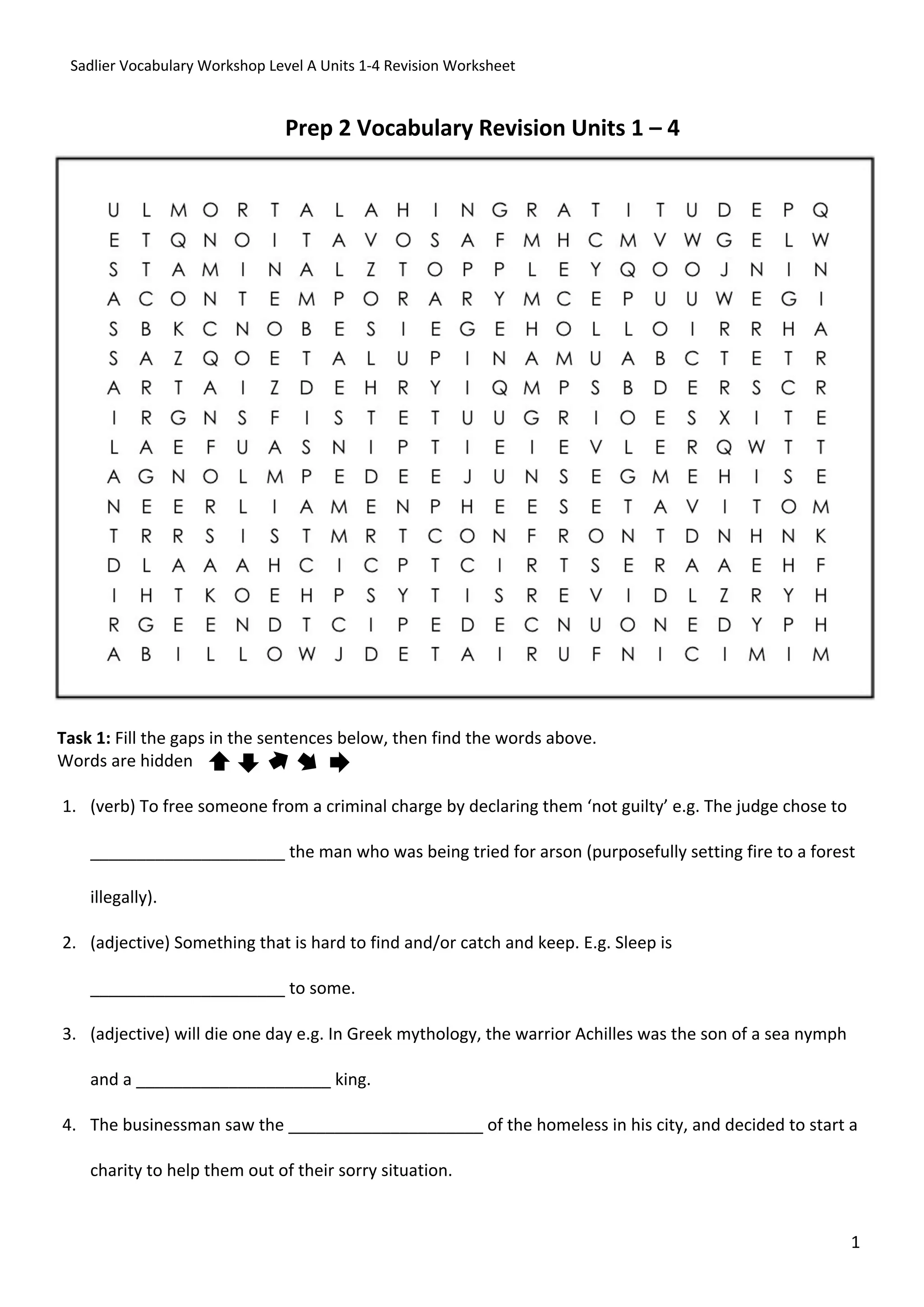 Mlasadlier Vocabulary Workshop Level D Answers 44 - 22qk8xk