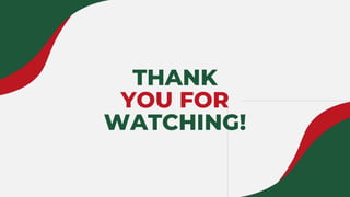 THANK
YOU FOR
WATCHING!
 