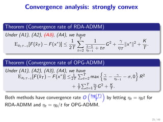 Stochastic Alternating Direction Method of Multipliers | PDF