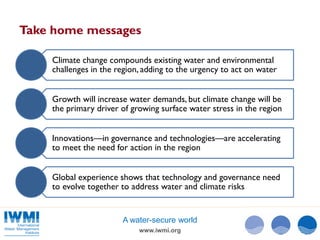 Understanding and Addressing Climate and Water Risks in the Middle East ...