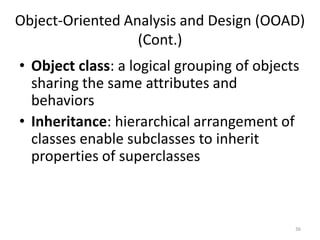 Structured Vs, Object Oriented Analysis and Design | PPT