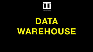 DATA
WAREHOUSE
 