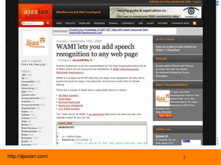 http://ajaxian.com/ 