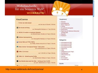 http://www.webkrauts.de/krautcosmos/ 
