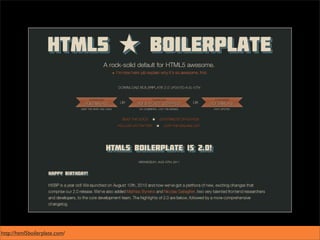 http://html5boilerplate.com/
 