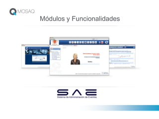 Módulos y Funcionalidades
 