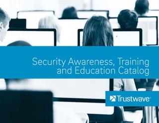 Cybersecurity
Education Catalog
 