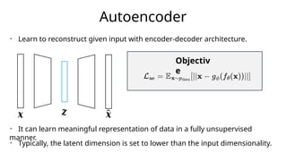Introduction to Sparse Autoencoders and its applications | PPT
