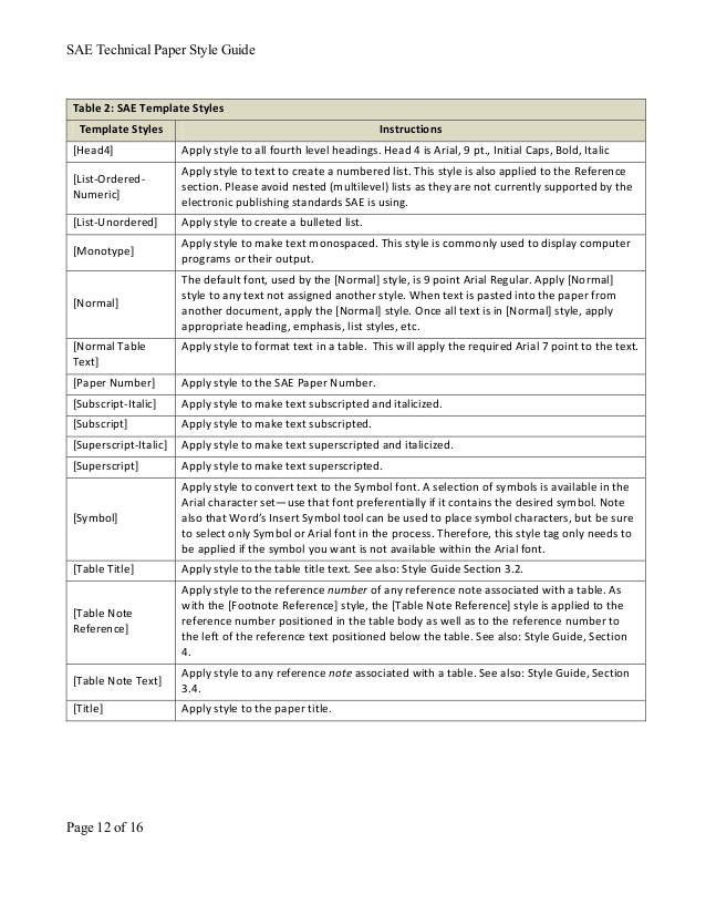 technical paper template under fontanacountryinn com technical paper template