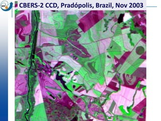 CBERS-2 CCD, Pradópolis, Brazil, Nov 2003
 