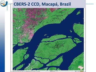 CBERS-2 CCD, Macapá, Brazil
 