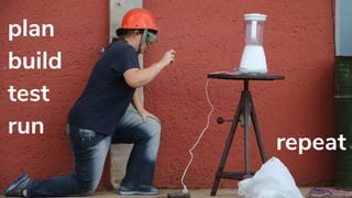 plan
build
test
run
#OReillySACon
repeat
 