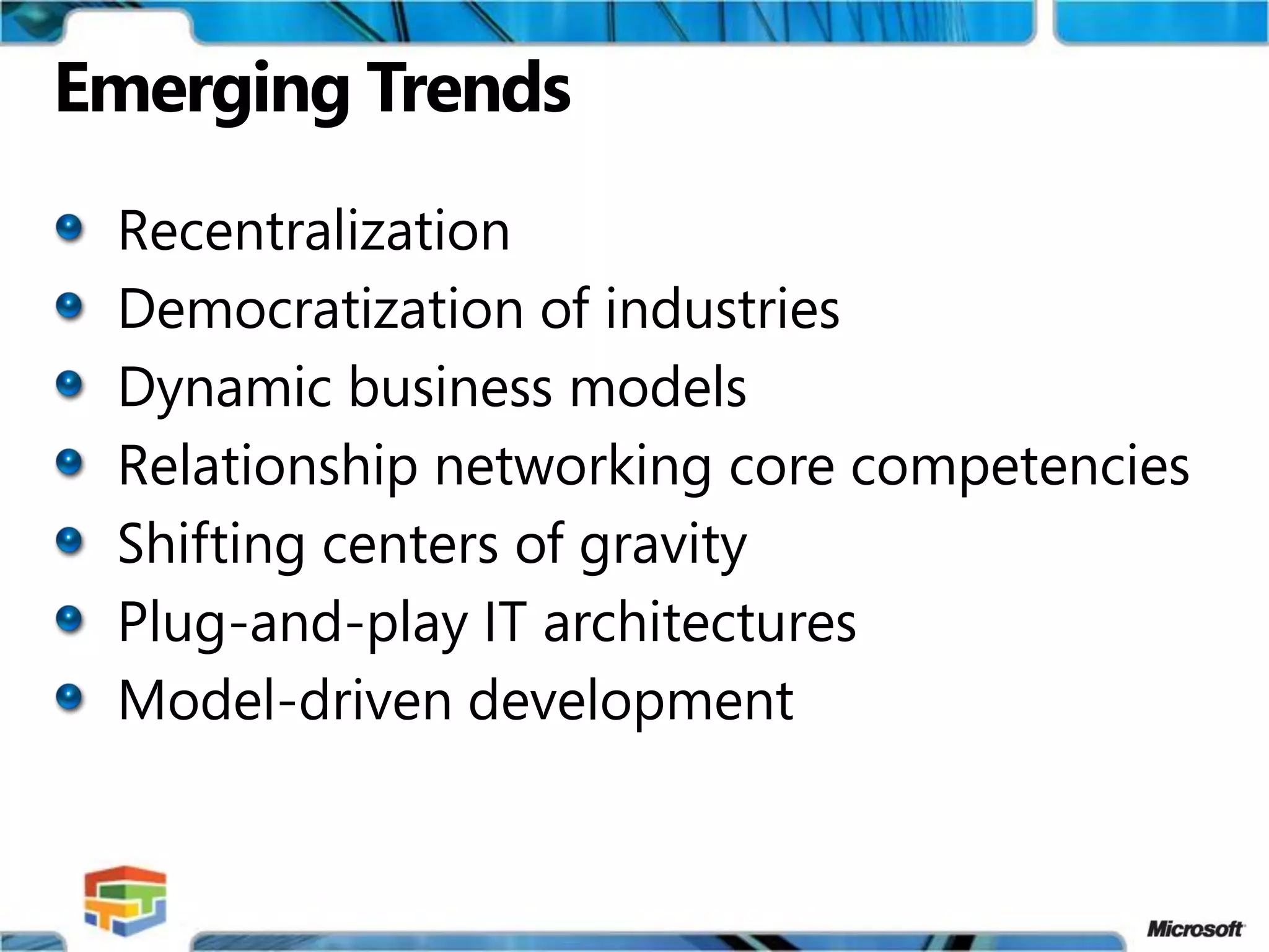 Multi-Enterprise Business Applications