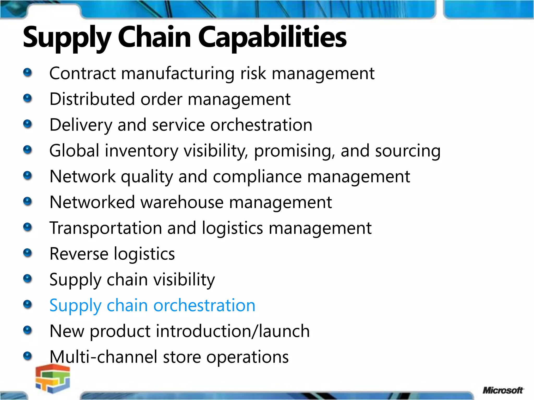 Multi-Enterprise Business Applications