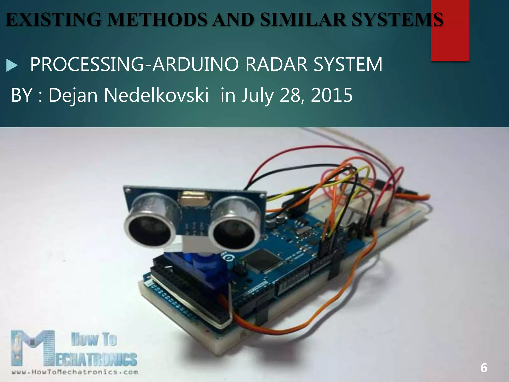 Arduino Radar System | PPTX | Operating Systems | Computer Software and ...