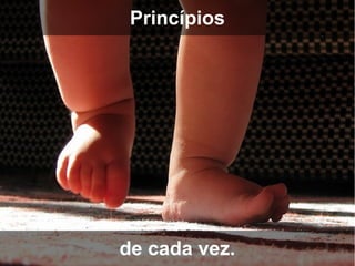 Princípios




de cada vez.
 