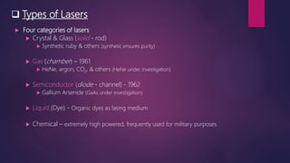 Ruby Lasing Medium Layser therapy | PDF