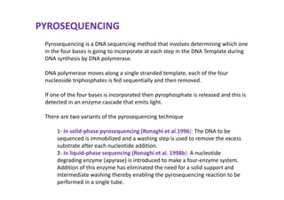 DNA sequencing in molecular biology and ge | PDF