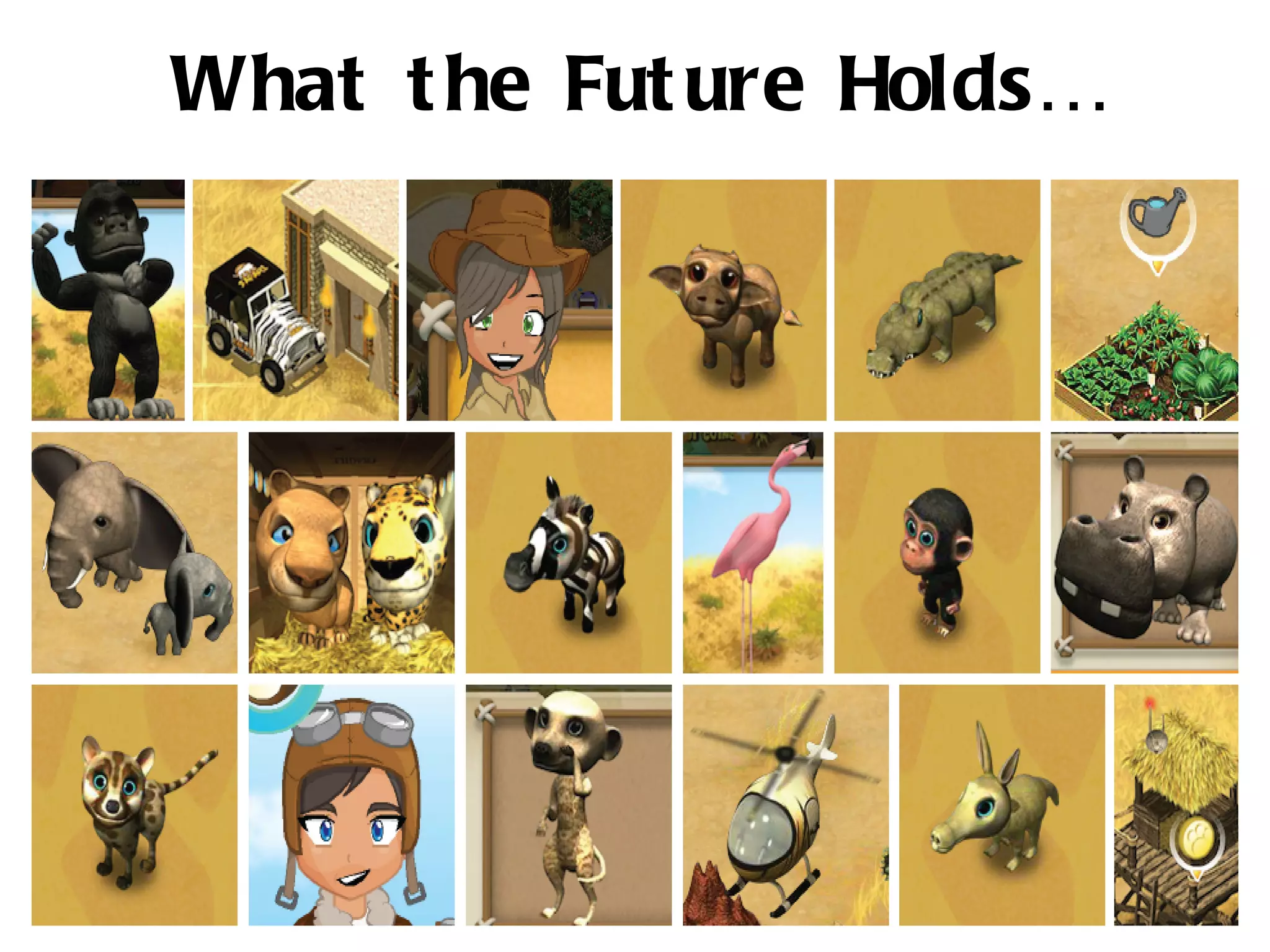 What t he Fut ure Holds…
 