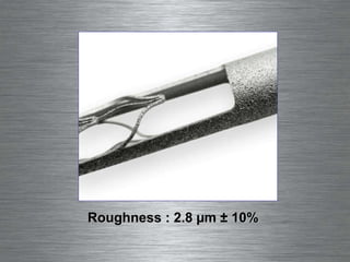 Roughness : 2.8 µm ± 10%   