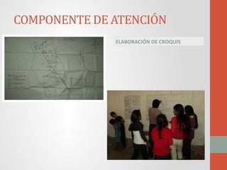 ELABORACIÓN DE CROQUIS
COMPONENTE DE ATENCIÓN
 