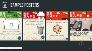© 2018 WWW.INFOSECSAFE.COM 10
Sample Posters
 