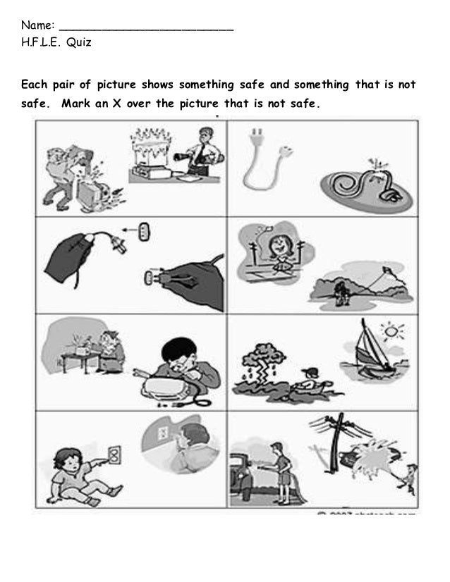 Safe around electricity hfle quiz