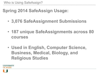 Safeassignment Point SafeAssign in Blackboard Learn | PPT
