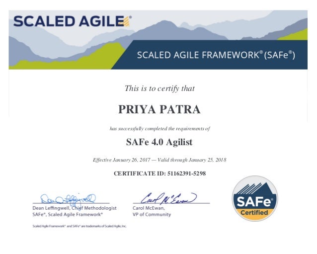 SAFe-Agilist Fragen&Antworten