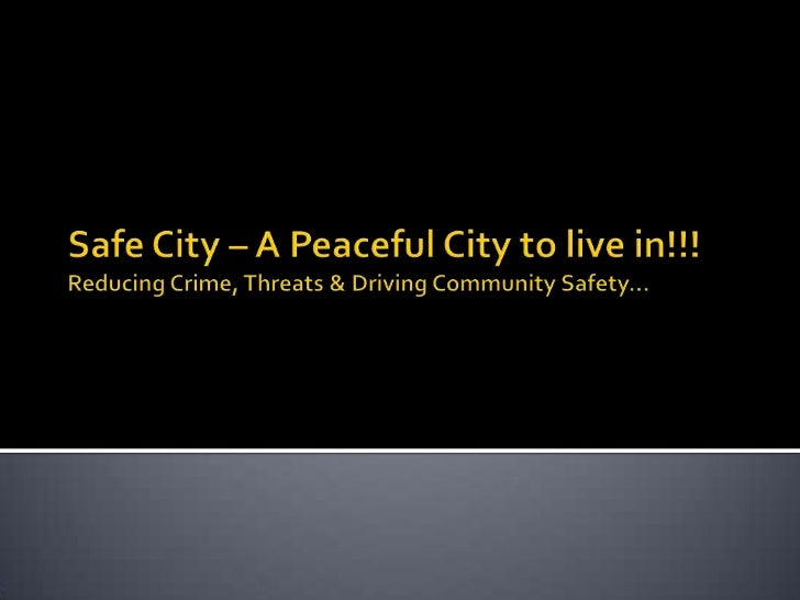 Safe City 1.0