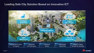 Page 11
Informação
disponível
Acessível em todos
os lugares
Sensores
em toda parte
Vísivel em
campo
Habilita a rápida
tomada de decisões
Intelligent
SenseAlert
Agile
NetConnect
Comando unificado
Secure
CloudCenter
Mobile
MediaShare
 