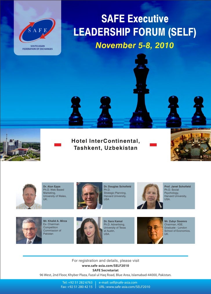 Safe executive leadership forum 2010