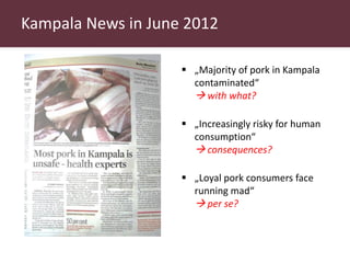 Safe Food, Fair Food in Uganda