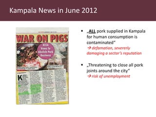 Safe Food, Fair Food in Uganda