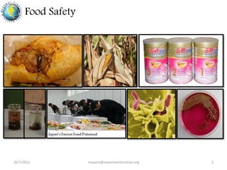 Safe food for local and global consumption saint
