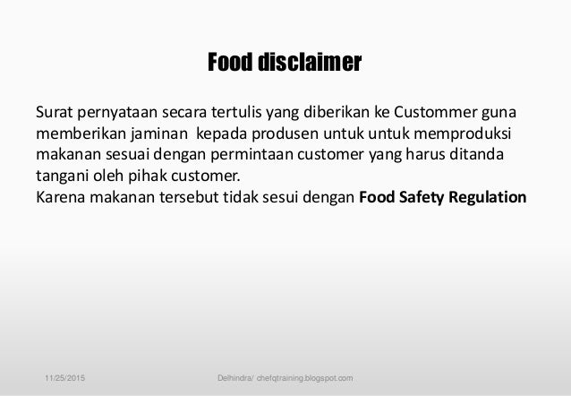 Safe Food Handling Www Chefqtrainer Blogspot Com