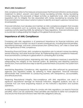 Safeguarding Against Financial Crime: AML Compliance Regulations ...