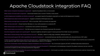 Safeguarding Apache CloudStack - Data Protection & Recovery Powered by ...