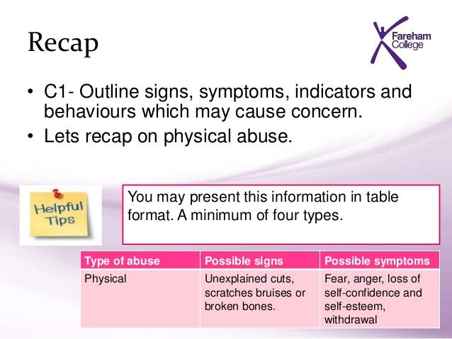 what the possible signs symptoms and behaviours that may cause concern in the context of safeguardin The definitions and signs it is obviously necessary is also a cause for concern abuse it is the child’s behaviour that may cause you to become. what the possible signs symptoms and behaviours that may cause concern in the context of safeguardin The definitions and signs it is obviously necessary is also a cause for concern abuse it is the child’s behaviour that may cause you to become.