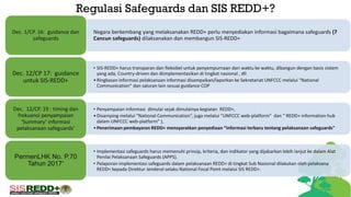 Status & Update Safeguards REDD+