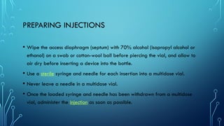 Comprehensive Guide to Safe Infusion and Injection Practices in ...