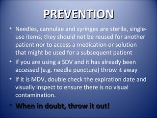 Safe injection practice | PPT
